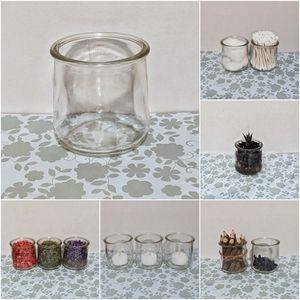12 Glass Jars: Crafts, Votives, Centerpieces, Decor